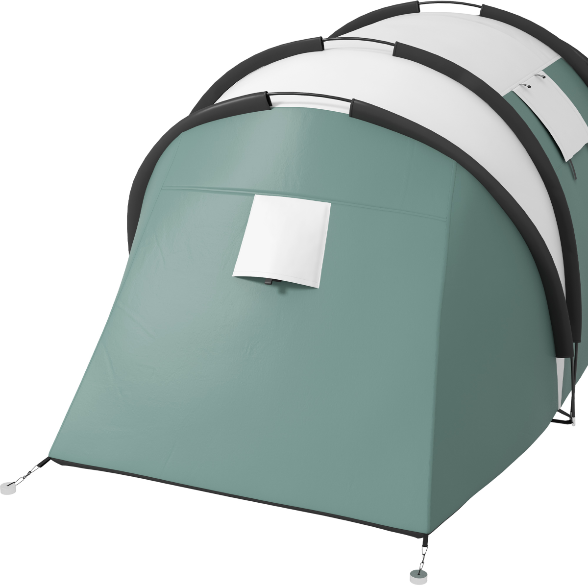 Spacious 2 Bedroom Camping Tent With Living Area & 3000mm Waterproof Design - Picture 18 of 27