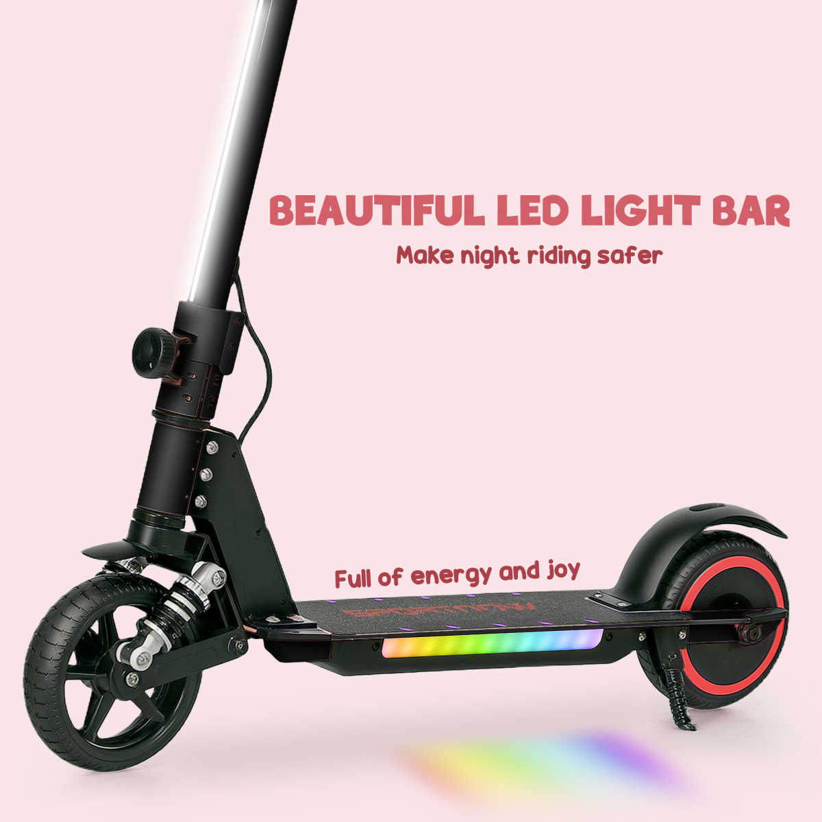 SPORTNOW Folding Electric Scooter w/ LED Lights and Display - Picture 56 of 59