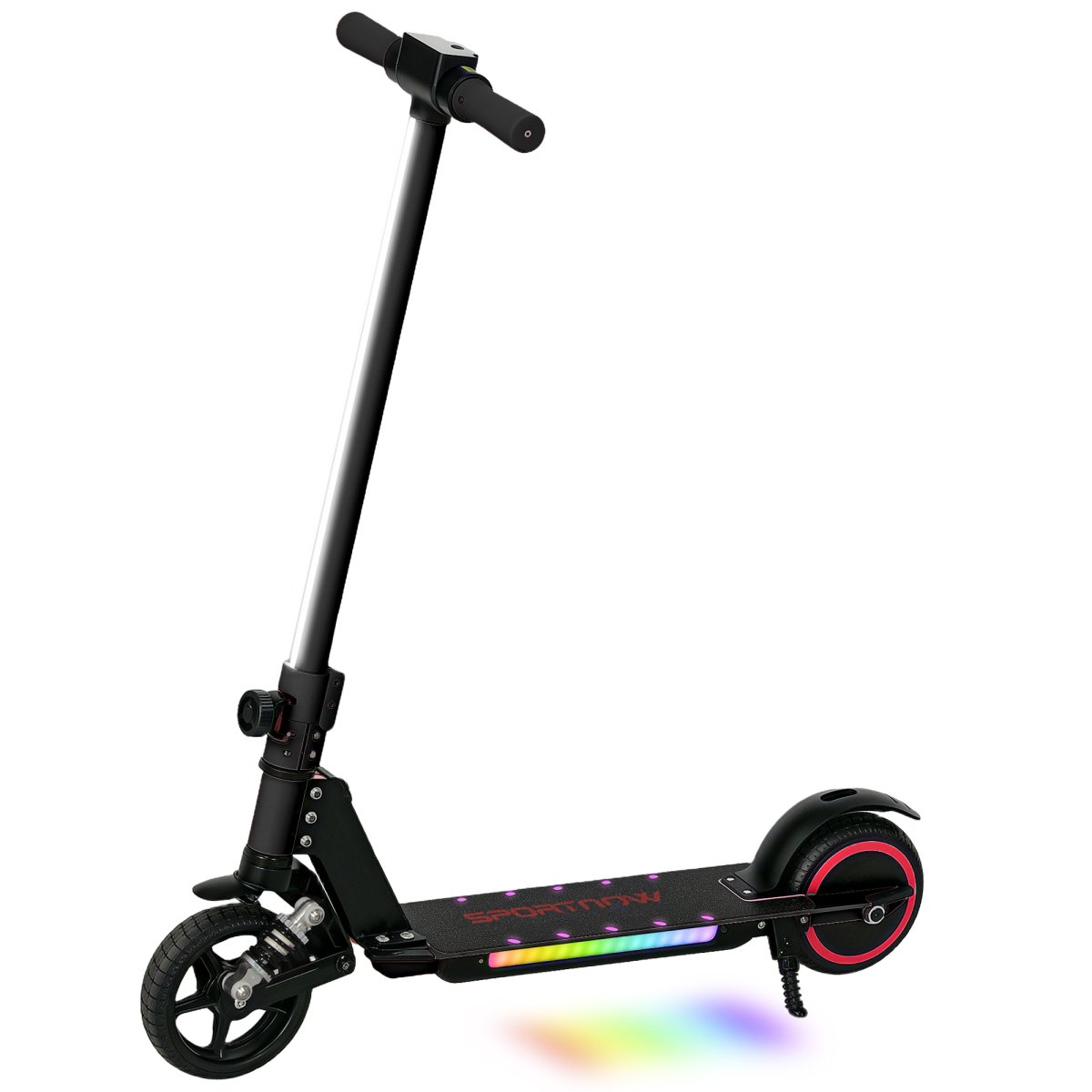 SPORTNOW Folding Electric Scooter w/ LED Lights and Display - Picture 50 of 59