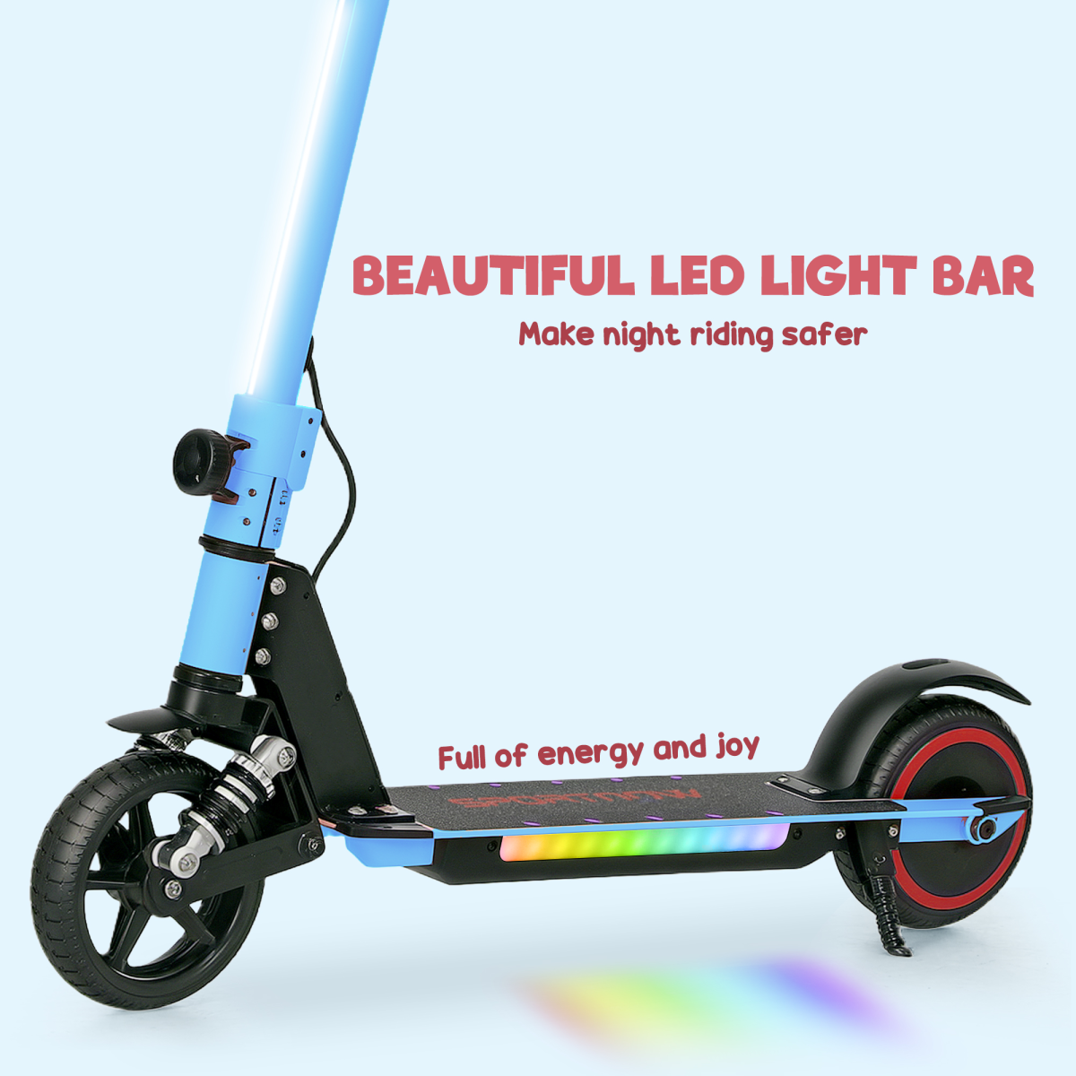 SPORTNOW Folding Electric Scooter w/ LED Lights and Display - Picture 46 of 59