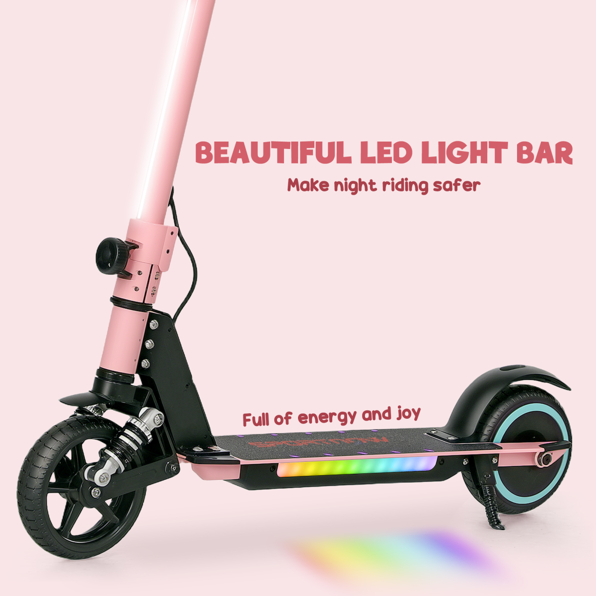 SPORTNOW Folding Electric Scooter w/ LED Lights and Display - Picture 26 of 59