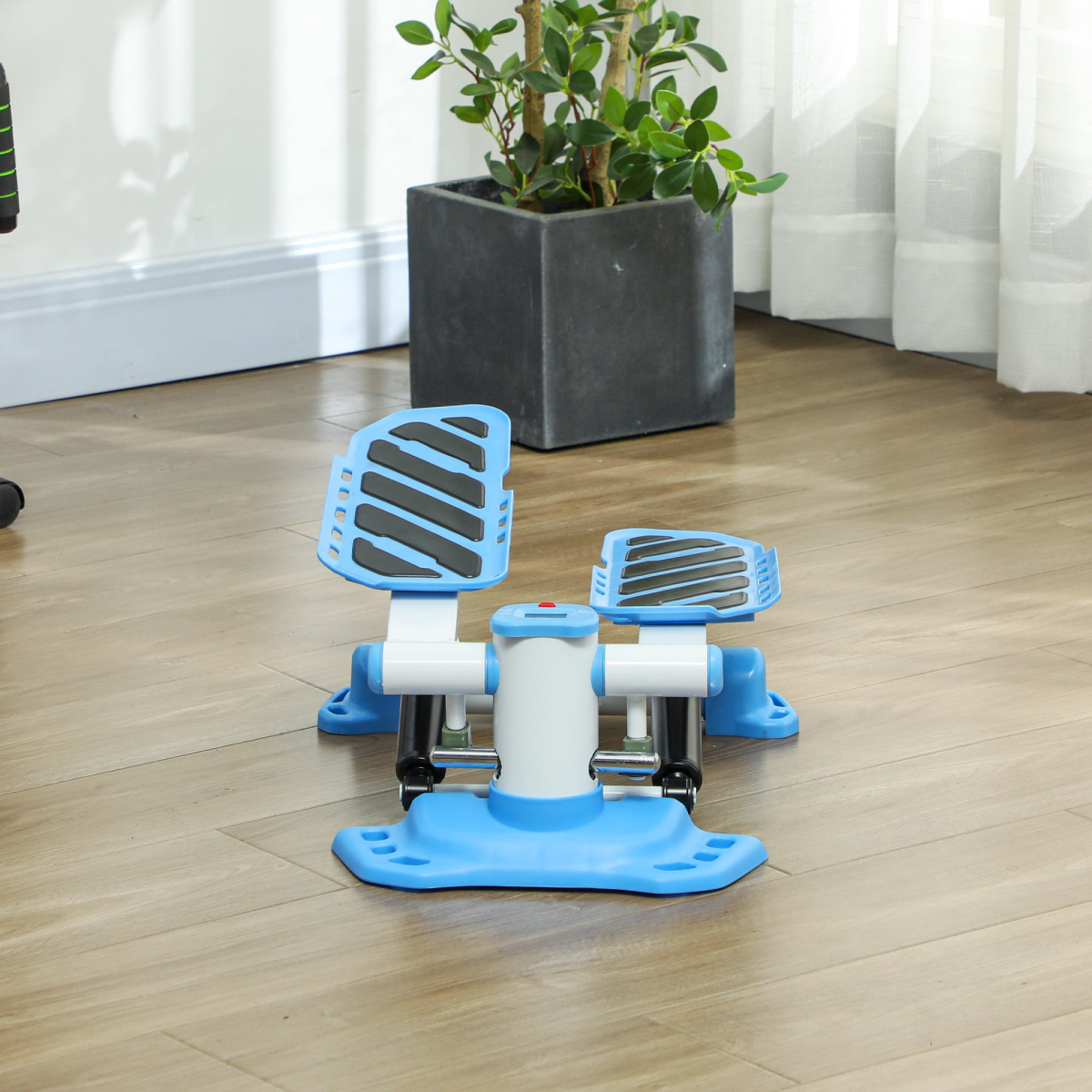 HOMCOM Portable Mini Stepper Step Machine for Home Gym Office Exercise - Picture 19 of 20