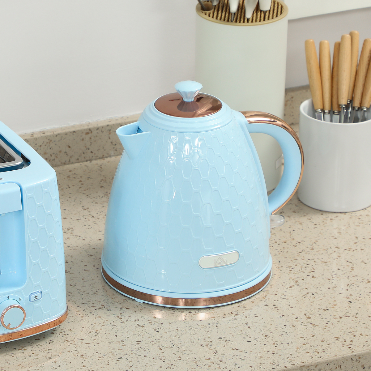 Kettle and Toaster Set 1.7L Kettle & 2 Slice Toaster Set - Produktbild 8