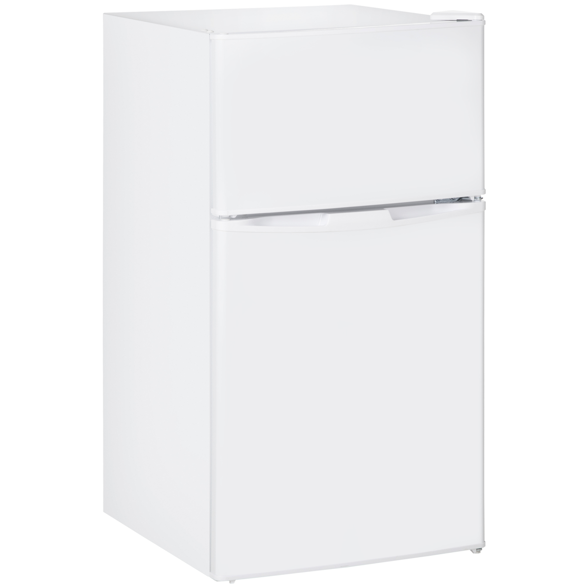 Homcom 88l Small Fridge Freezer With 5-Setting Thermostat, Inner Light