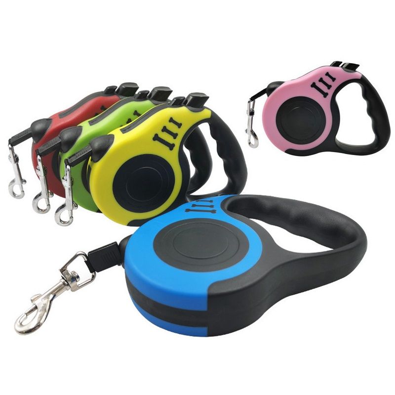 Retractable Dog Leash - Flexible Traction Rope for All Breeds | 3/5 Meters