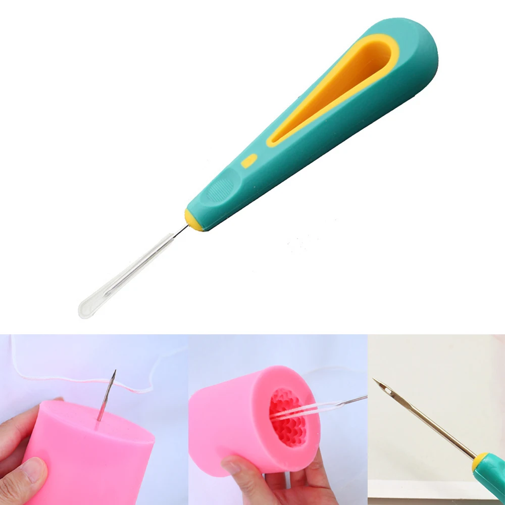 DIY Silicone Mold Making Cone Tool for Candle Wick Punching Needs