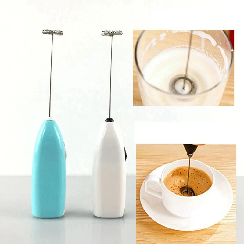Portable Electric Milk Frother - Easy to Use Hand-Held Whisk Tool | BaristaCraft UK product image 1