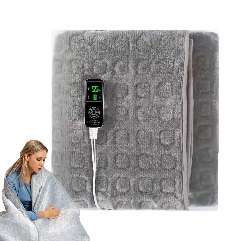 Smart Heated Electric Blanket - Winter Thermal Comfort & Body Warmer