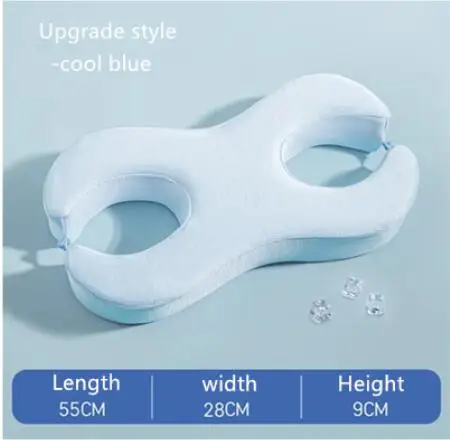 Comfort Facial Pillow - Anti-Wrinkle Memory Foam for Travel Comfort - Picture 7 of 10