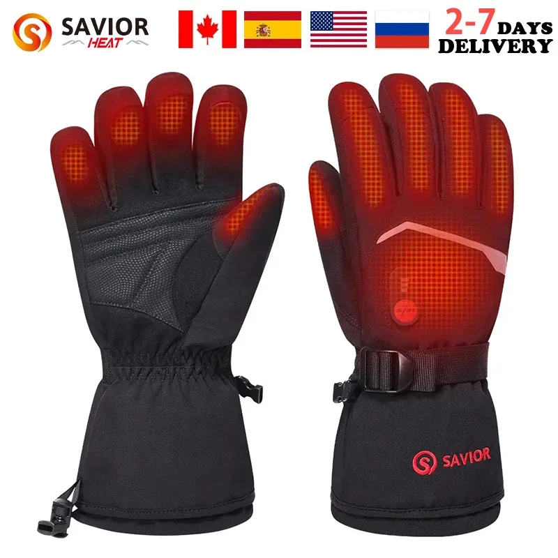 Savior Heat Electric Heated Gloves - 3-Level Control for Winter Warmth | ThermaGrip UK product image 1