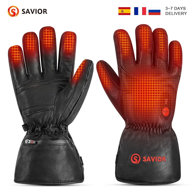 Savior Heat Heated Gloves - Windproof, Waterproof, Premium Comfort | ThermaGrip UK product image 1