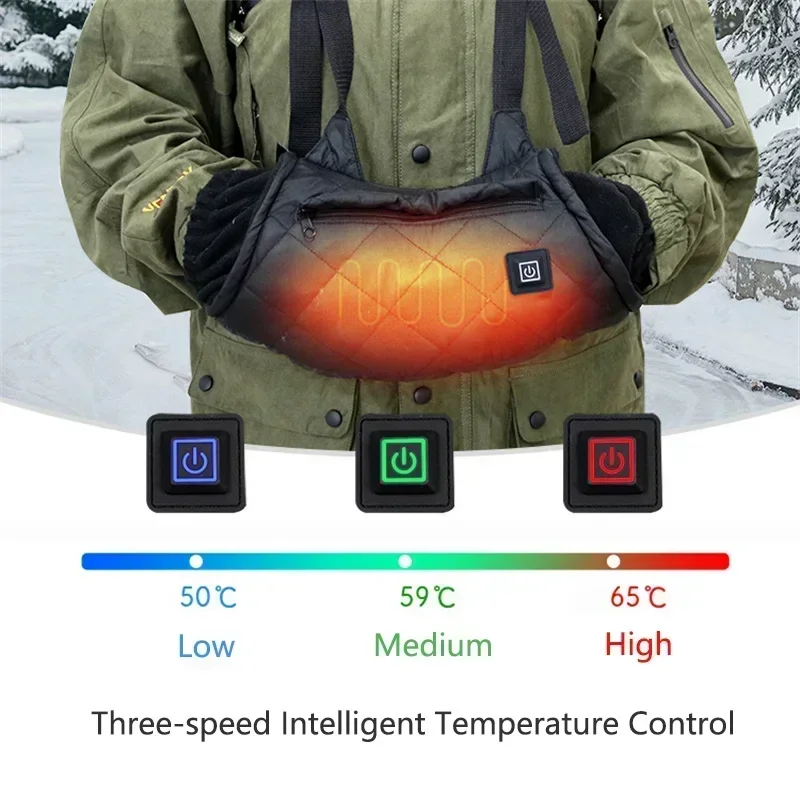 Heated Warm Gloves - Adjustable Temperature for Outdoor Activities | ThermaGrip UK product image 1