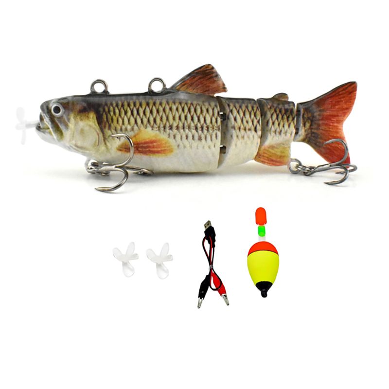 Rechargeable Electric Swimbait Lure - Realistic Action for Effective Fishing - Picture 8 of 8