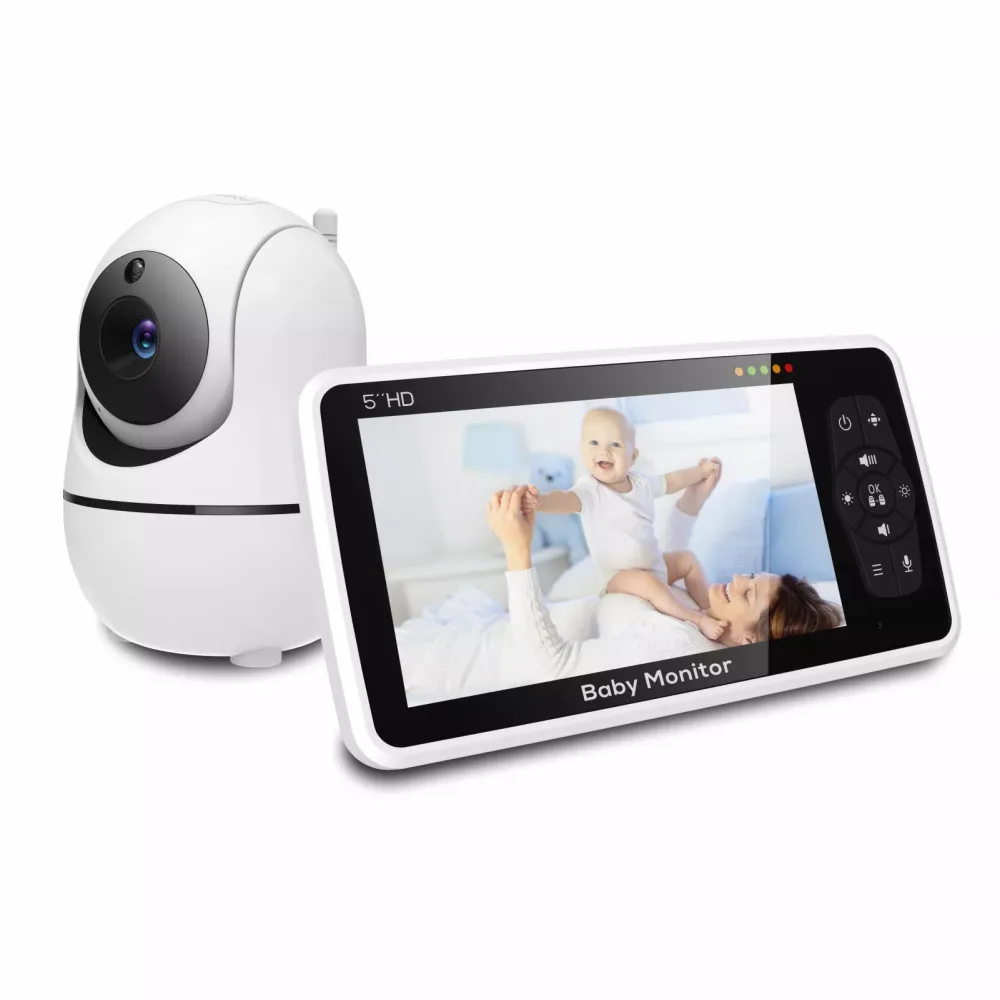 MBOSS HD Video Baby Monitor - 720P, Night Vision & Portable Monitoring | BabyNest UK product image 1