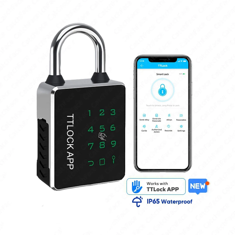 Blocco Impronte Digitali Smart con Accesso App - Sicurezza Bluetooth, Design Impermeabile - Foto 7 di 8