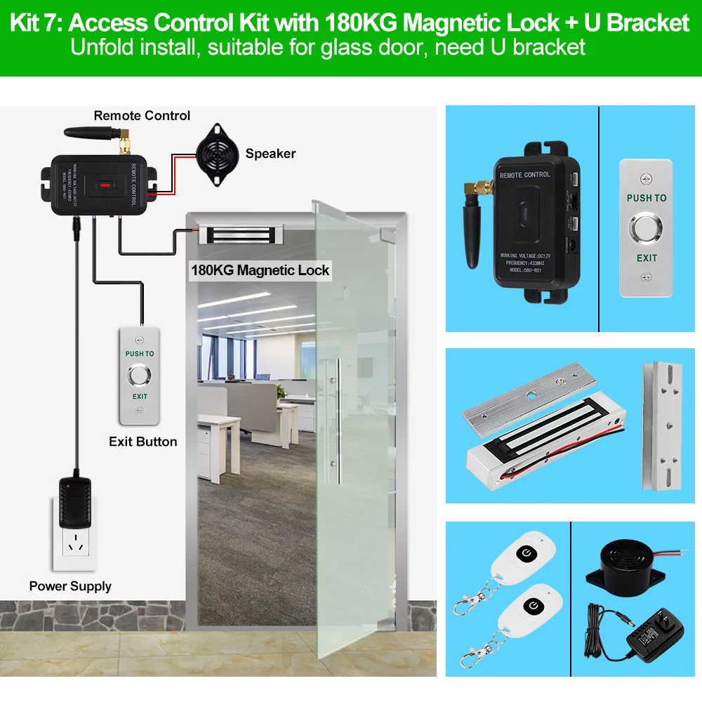 Wireless Access Control Kit - Smart Remote Unlock System - Picture 12 of 15