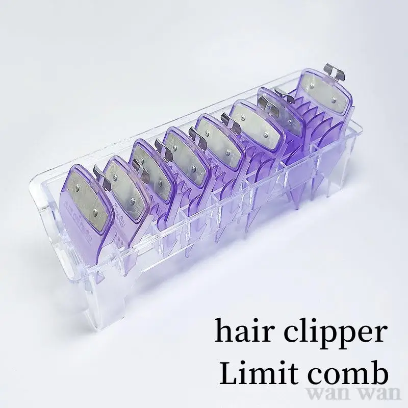 Professional Electric Clipper Limit Comb Set - 8 Sizes Hair Cutting Tool | GroomMaster UK product image 1