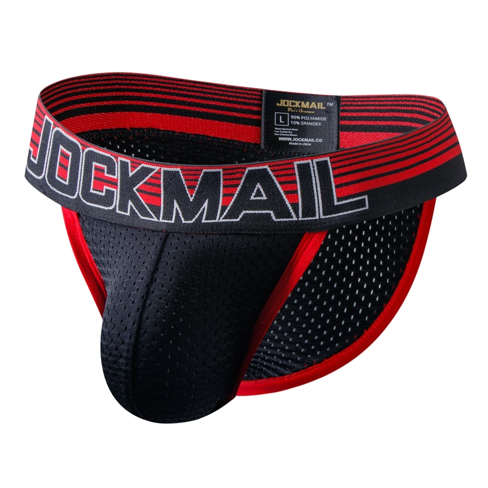 JOCKMAIL atmungsaktiver Mesh Tanga Unterwäsche für Komfort und Stil - Bild 9 von 14