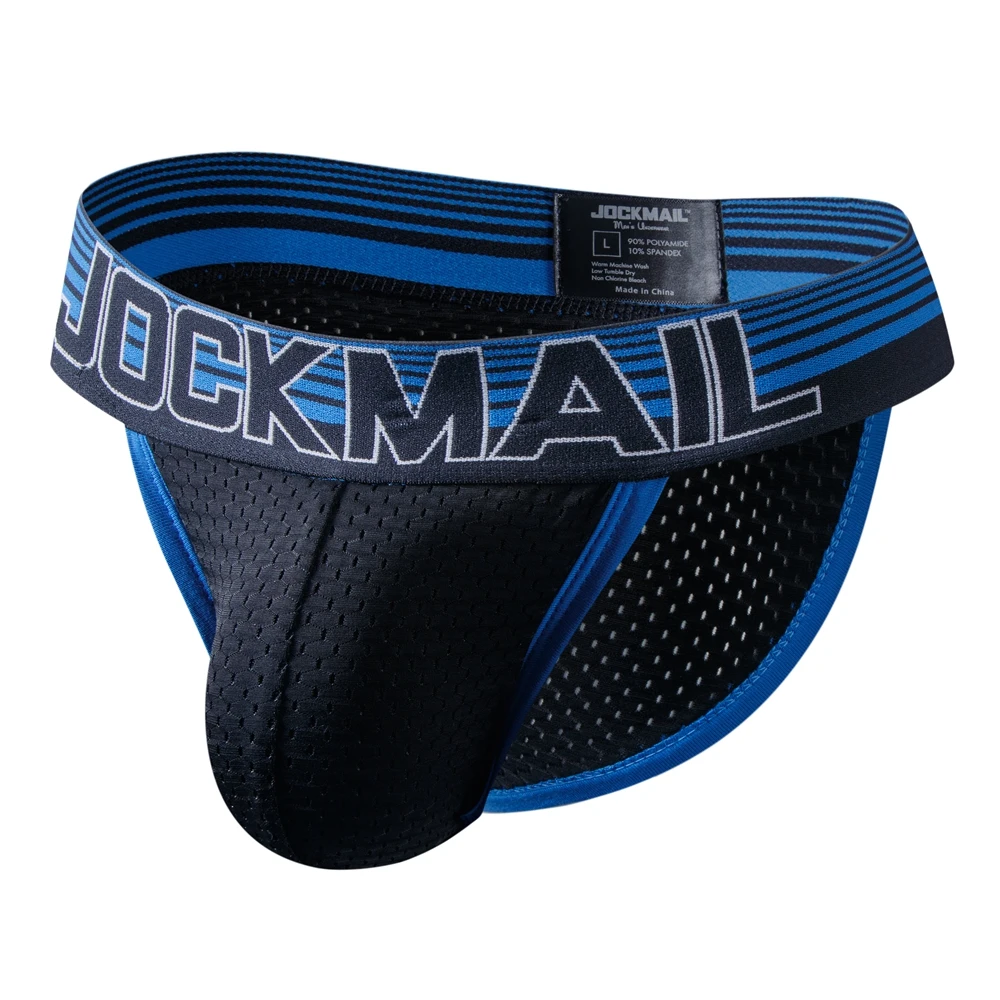 JOCKMAIL atmungsaktiver Mesh Tanga Unterwäsche für Komfort und Stil - Bild 8 von 14