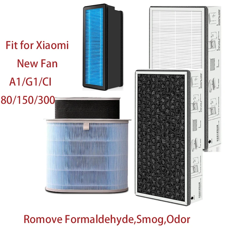 Xiaomijia Fresh Air Fan Filter Element A1 - High Efficiency Air Purifier Part | PureAir UK product image 1