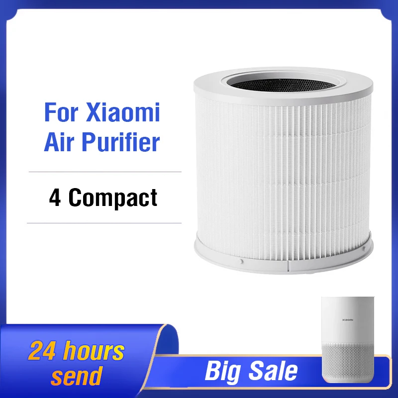 Premium HEPA Air Purifier Filter - Odour Reduction & Air Quality Improvement - Model 4 Compact | PureAir UK product image 1