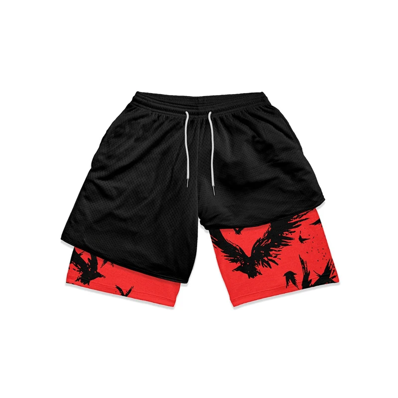Bandai Naruto Anime Pantaloncini da Palestra per Fitness e Cosplay - Abbigliamento Sportivo Comodo - Foto 15 di 21