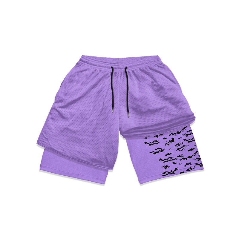 Bandai Naruto Anime Pantaloncini da Palestra per Fitness e Cosplay - Abbigliamento Sportivo Comodo - Foto 17 di 21
