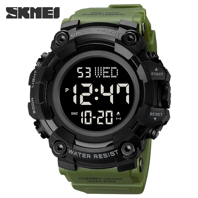 Countdown Uhr - Don’t Lose Time, Digital Chronograph & Alarm Camo Farbe - Bild 10 von 11