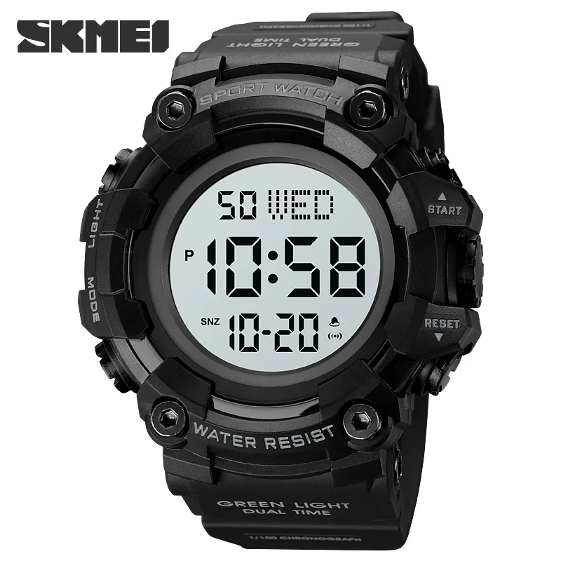 Countdown Uhr - Don’t Lose Time, Digital Chronograph & Alarm Camo Farbe - Bild 9 von 11