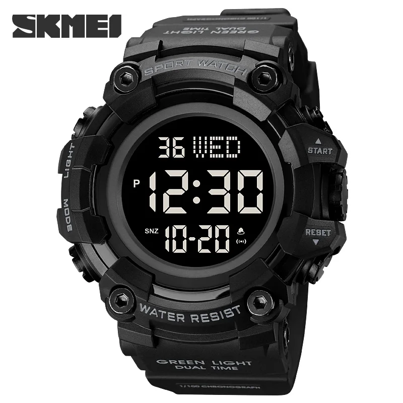 Countdown Uhr - Don’t Lose Time, Digital Chronograph & Alarm Camo Farbe - Bild 11 von 11
