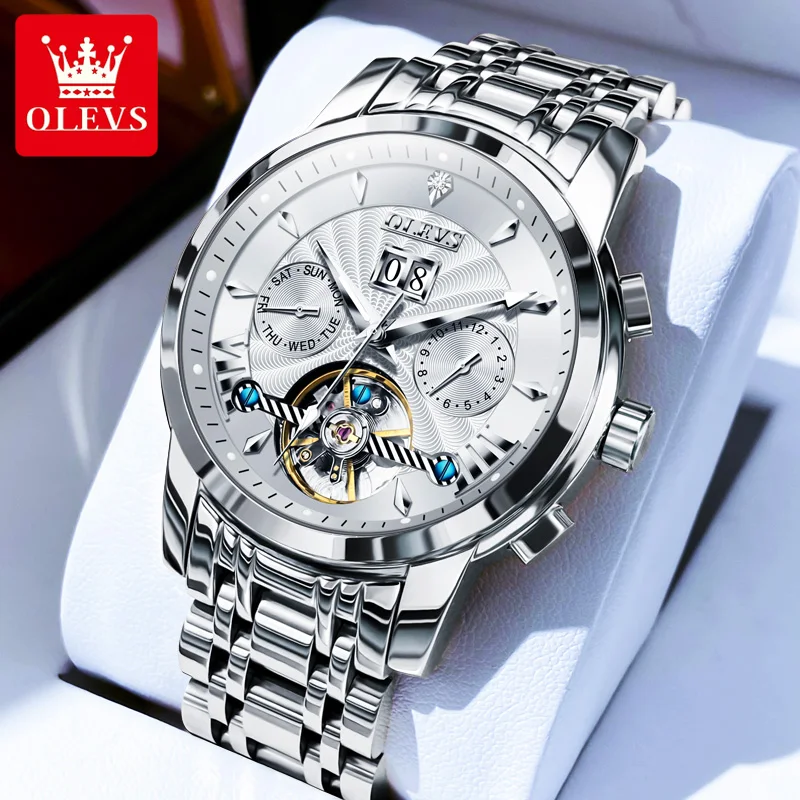 Luxury Automatic Watch - Waterproof & High Quality Men's Wristwatch - Picture 12 of 13