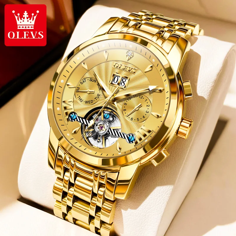Luxury Automatic Watch - Waterproof & High Quality Men's Wristwatch - Picture 13 of 13