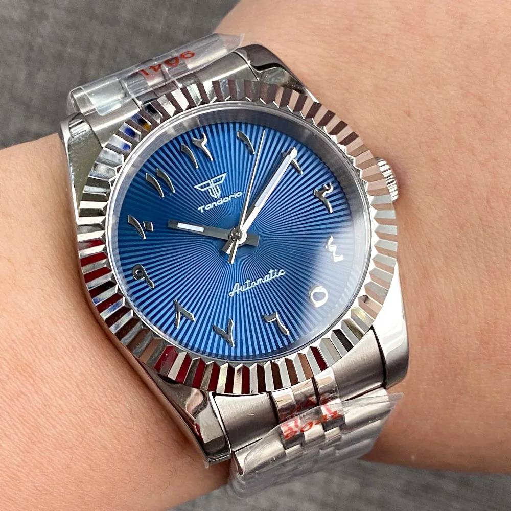 Tandorio Automatik Taucheruhr - 20ATM wasserdicht & stilvolles Design - Bild 7 von 16