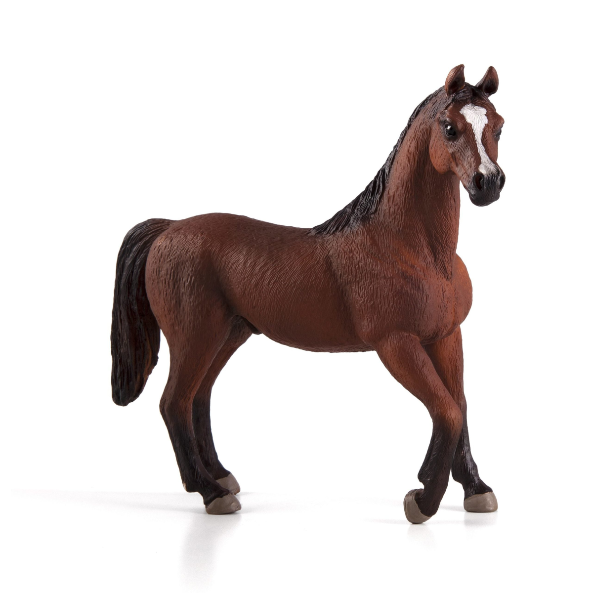 Arabian Stallion Chestnut  Realistic Horse Figurine