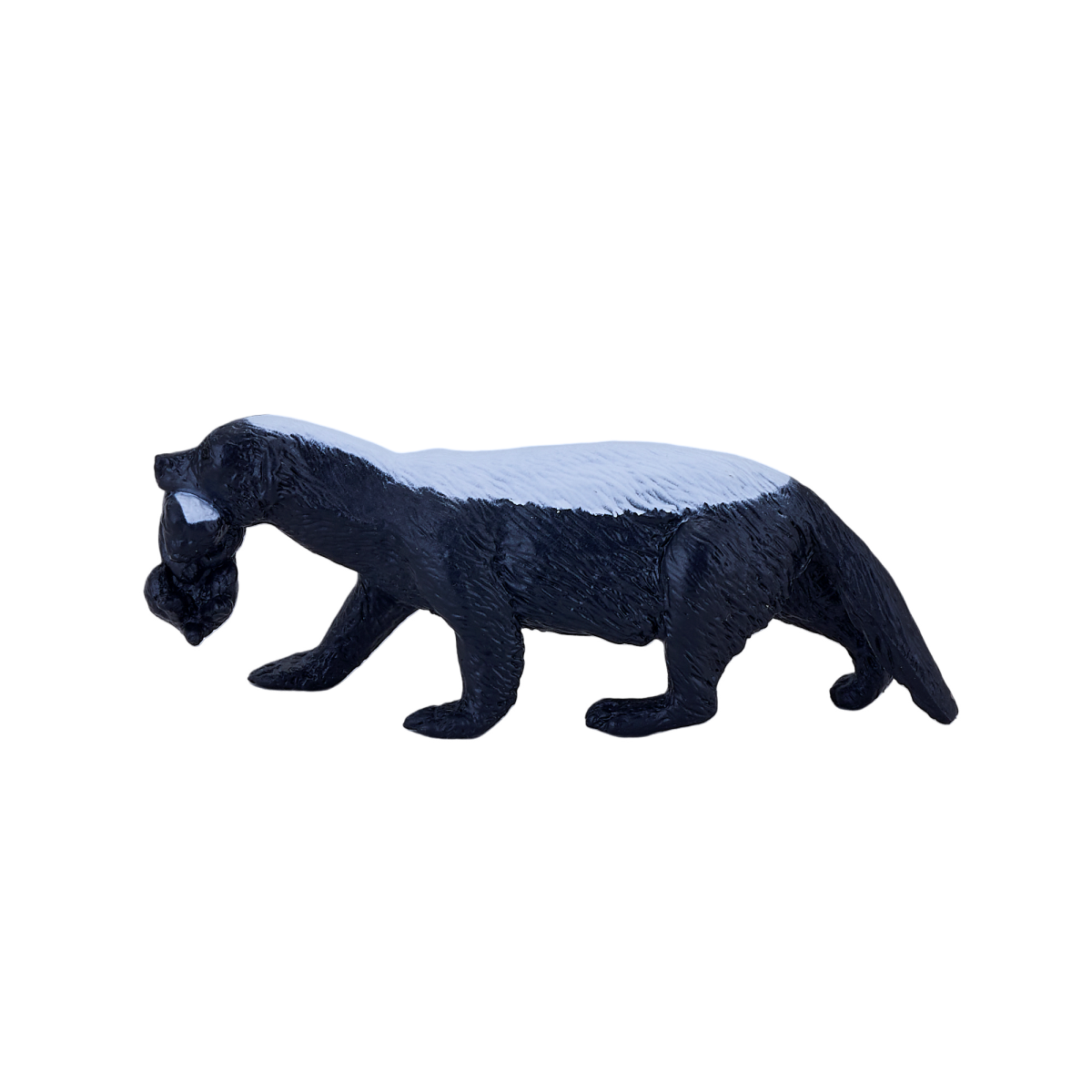 Honey Badger Female With Cub  Realistic Wildlife Animal Figure
