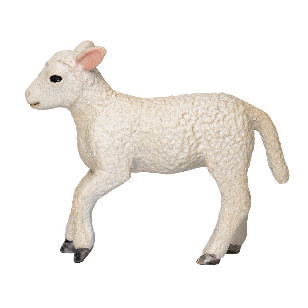 Romney Sheep Lamb Running  Realistic Farm Animal Figurine