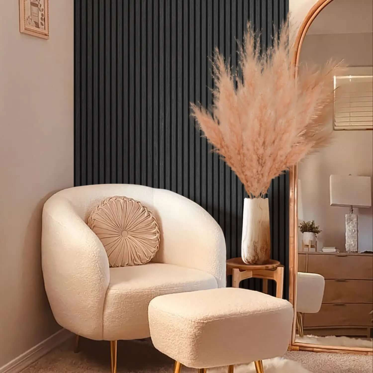 Black Oak Acoustic Wall Panels